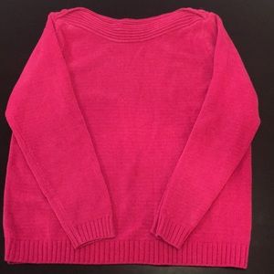 Pink Acrylic Sweater - XL